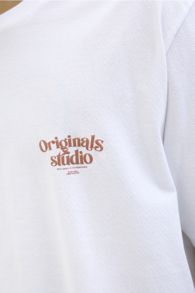 JORACAPULCO TYPE TEE SS CREW NECK 12277559 BRIGHT WHITE